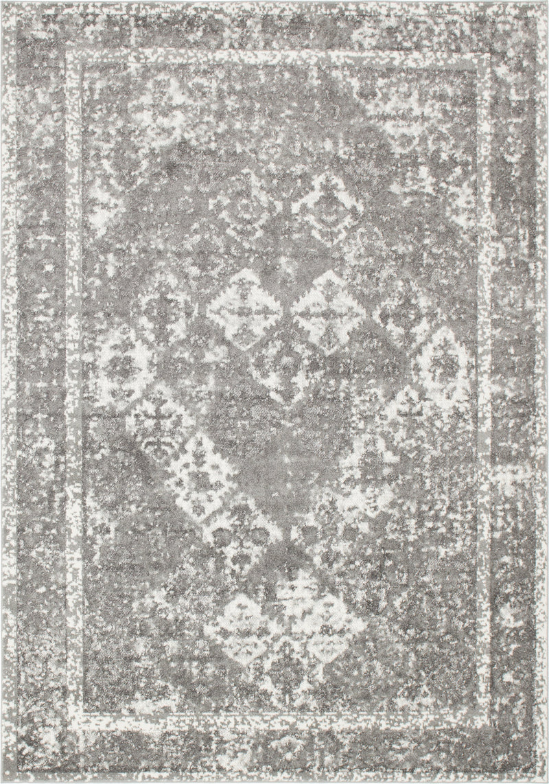 Amalfi Coast Woven Collection Area Rug -  Positano Rectangle Gray  lifestyle 6