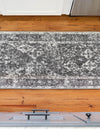 Amalfi Coast Woven Collection Area Rug -  Positano Runner Gray  lifestyle 113