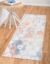 Spectrum Array Collection Area Rug - Aurora Runner White  lifestyle 41