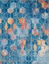 Spectrum Array Collection Area Rug - Aurora Rectangle Blue  lifestyle 5