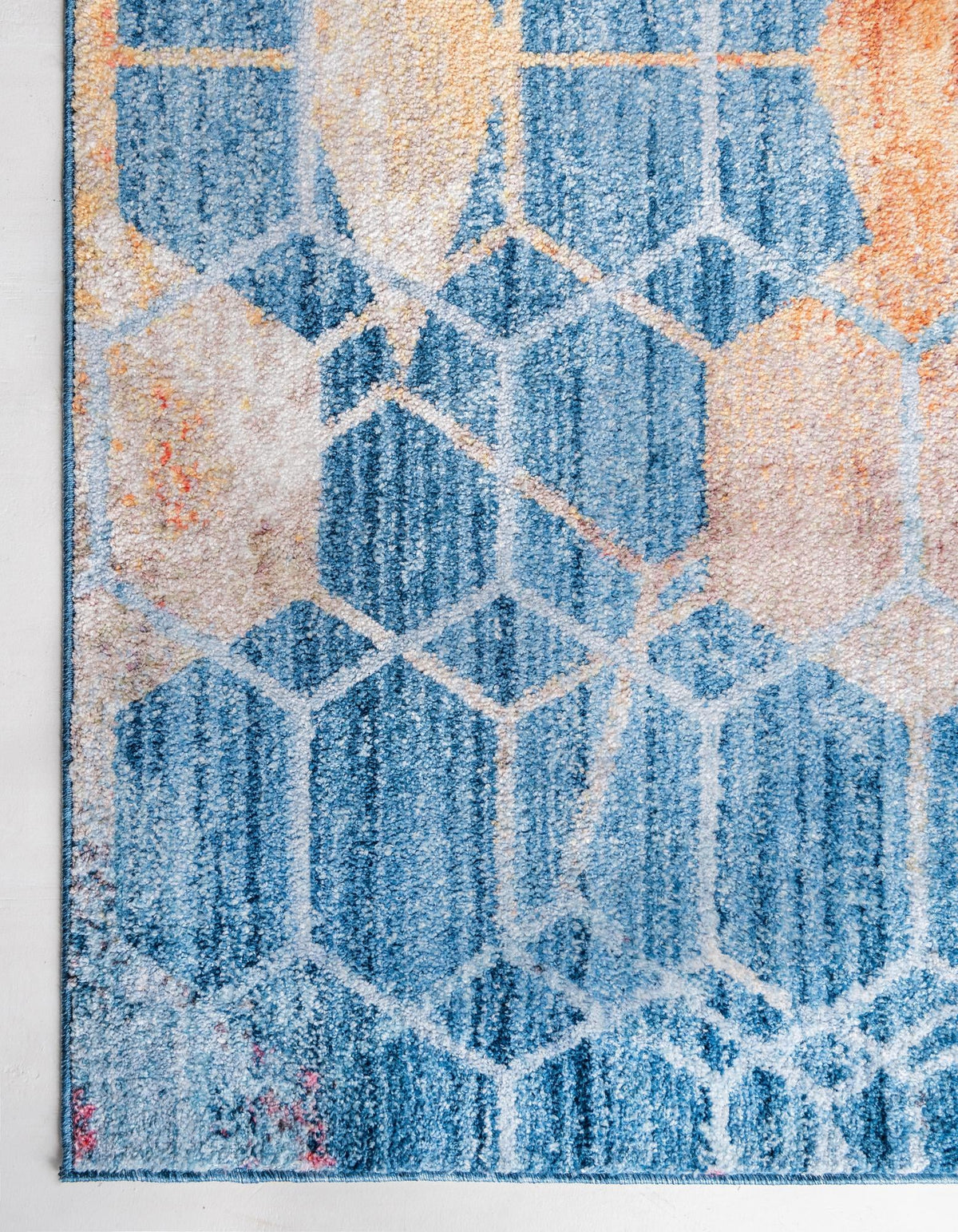 Spectrum Array Collection Area Rug - Aurora Rectangle Blue  lifestyle 28