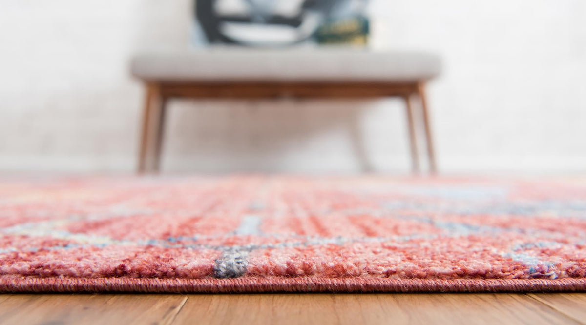 Spectrum Array Collection Area Rug - Aurora Rectangle Red  lifestyle 7