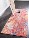 Spectrum Array Collection Area Rug - Aurora Runner Red  lifestyle 18