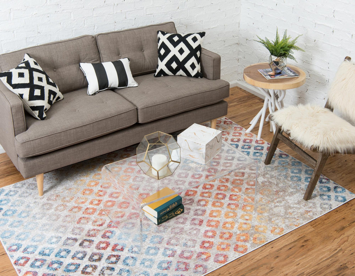 Spectrum Array Collection Area Rug -  Serenity Rectangle Multi  lifestyle 10