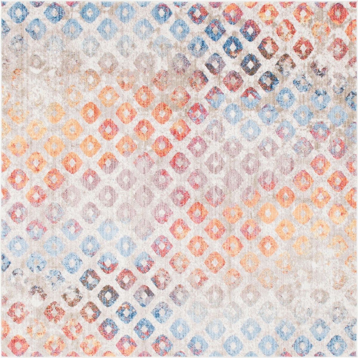 Spectrum Array Collection Area Rug -  Serenity Square Multi  lifestyle 32