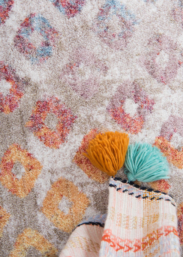 Spectrum Array Collection Area Rug -  Serenity Round Multi  lifestyle 26