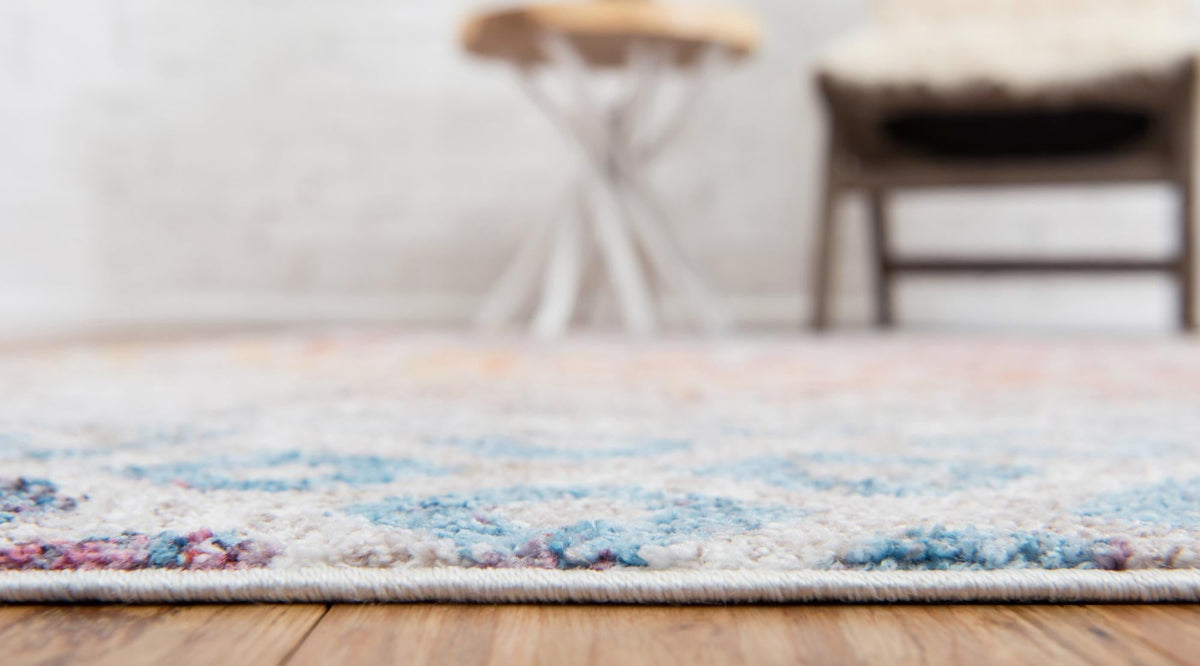 Spectrum Array Collection Area Rug -  Serenity Round Multi  lifestyle 30