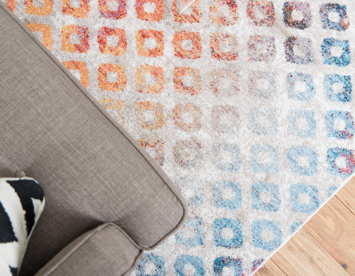 Spectrum Array Collection Area Rug -  Serenity Round Multi  lifestyle 34