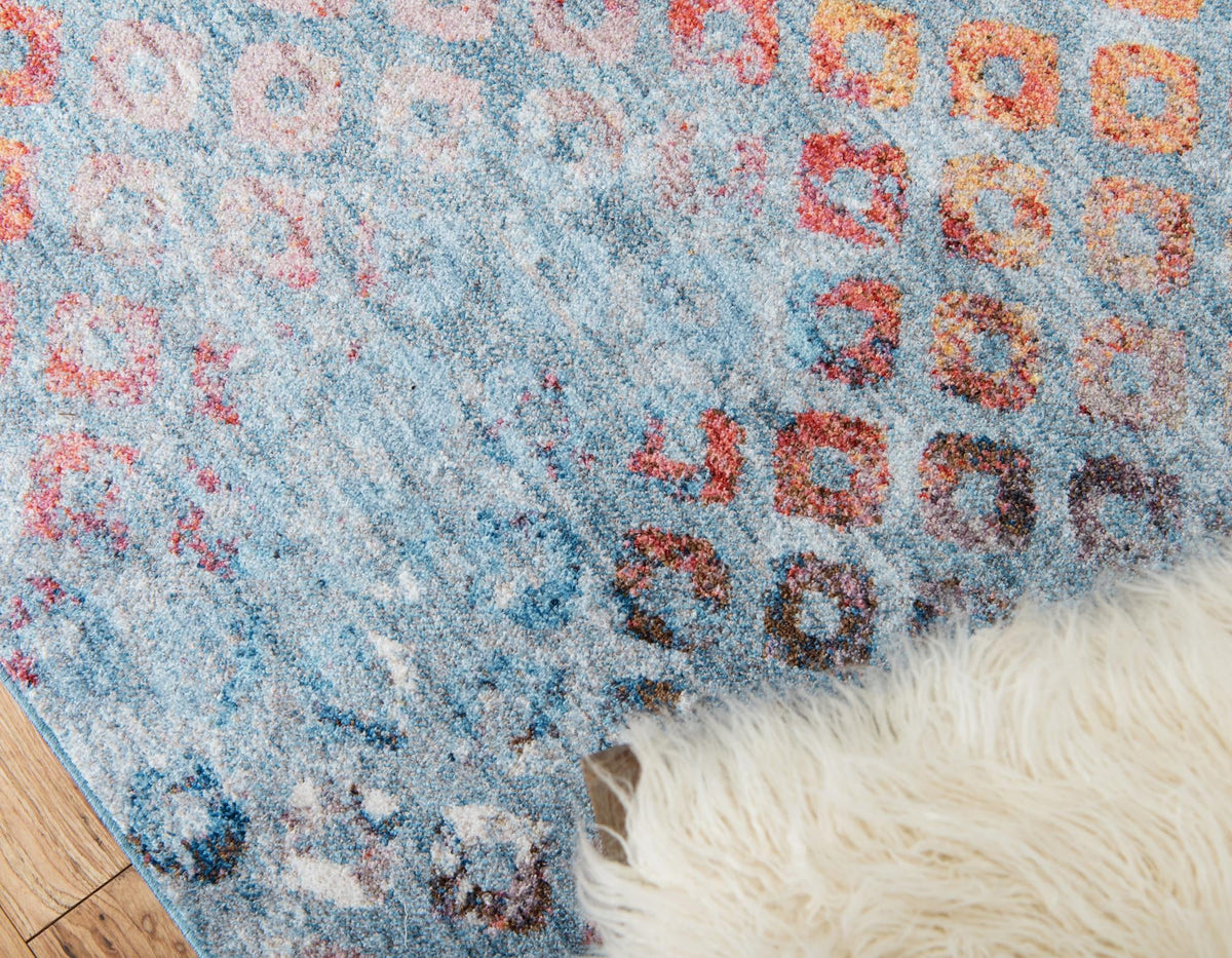 Spectrum Array Collection Area Rug -  Serenity Rectangle Blue  lifestyle 20
