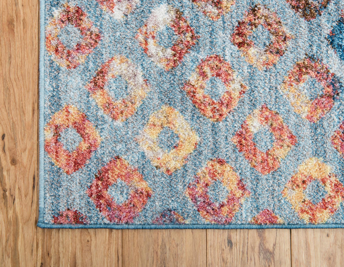 Spectrum Array Collection Area Rug -  Serenity Rectangle Blue  lifestyle 27
