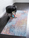 Spectrum Array Collection Area Rug -  Serenity Runner Blue  lifestyle 44