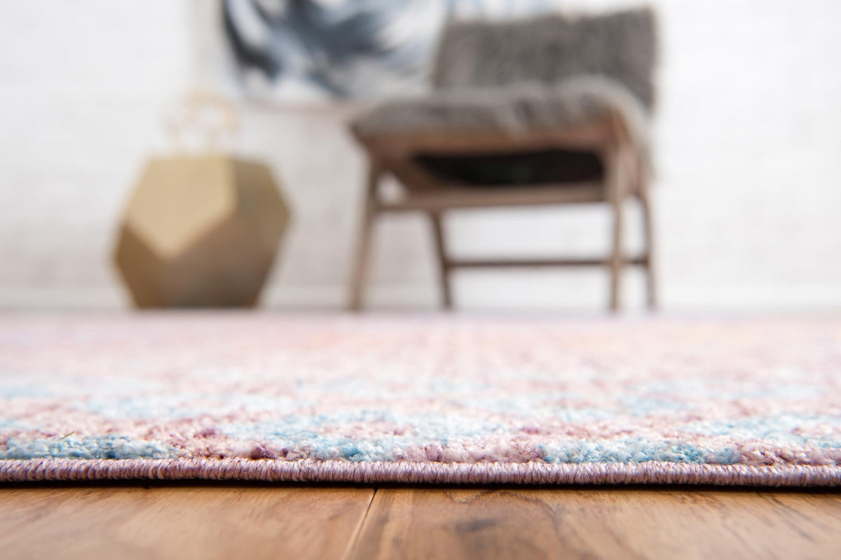 Spectrum Array Collection Area Rug -  Serenity Rectangle Lilac  lifestyle 7