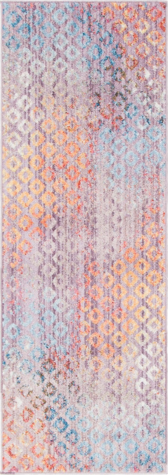 Spectrum Array Collection Area Rug -  Serenity Runner Lilac  lifestyle 13