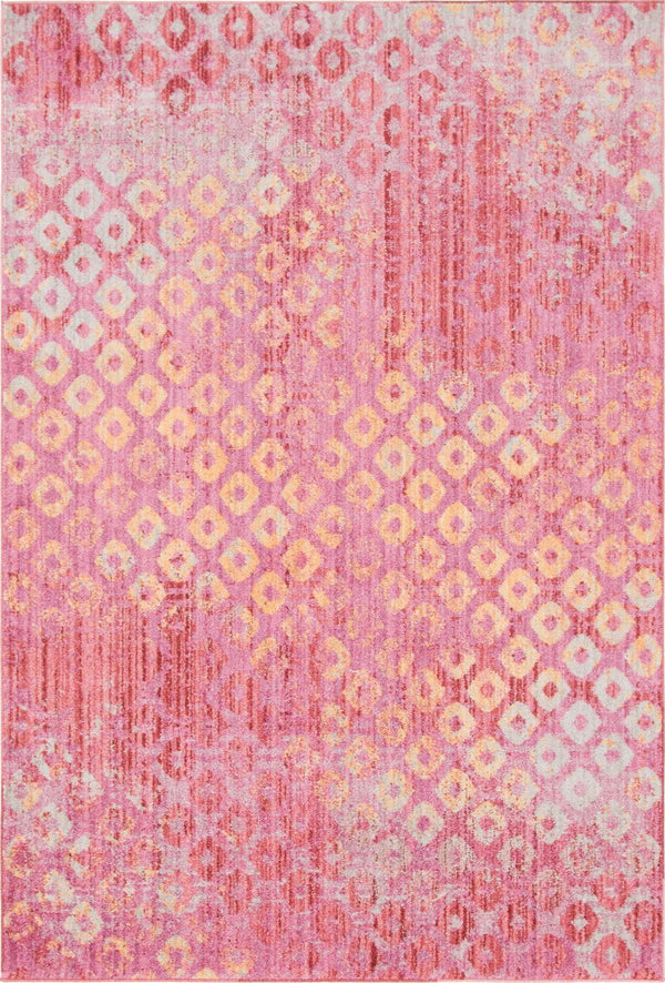 Spectrum Array Collection Area Rug -  Serenity Rectangle Pink  lifestyle 3