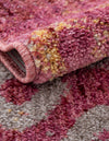 Spectrum Array Collection Area Rug -  Serenity Square Pink  lifestyle 33
