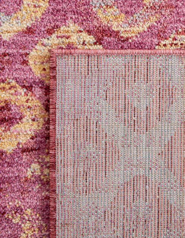 Spectrum Array Collection Area Rug -  Serenity Square Pink  lifestyle 45