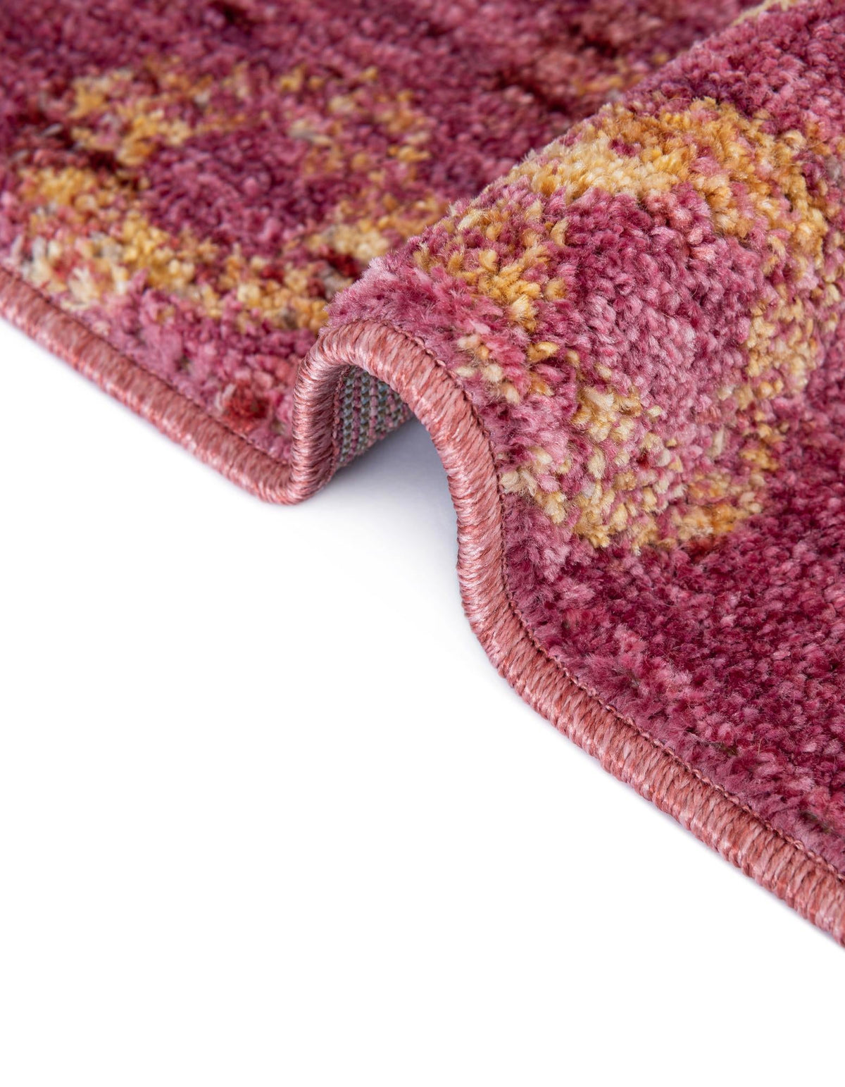 Spectrum Array Collection Area Rug -  Serenity Square Pink  lifestyle 49