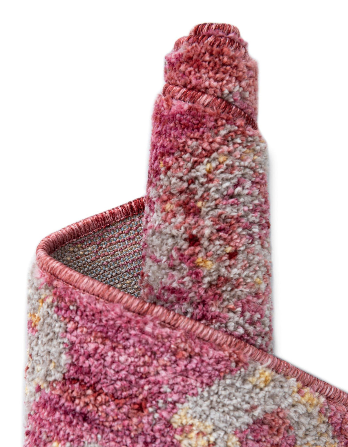 Spectrum Array Collection Area Rug -  Serenity Square Pink  lifestyle 51