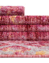 Spectrum Array Collection Area Rug -  Serenity Square Pink  lifestyle 57