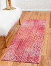 Spectrum Array Collection Area Rug -  Serenity Runner Pink  lifestyle 47
