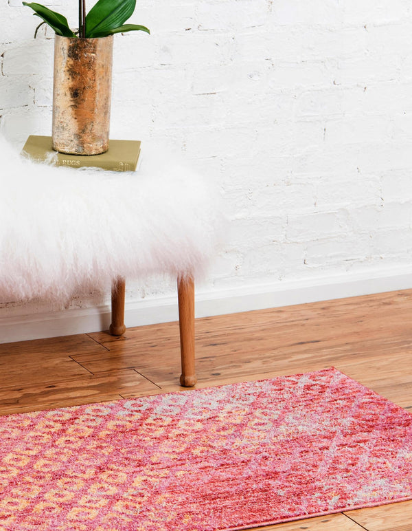 Spectrum Array Collection Area Rug -  Serenity Runner Pink  lifestyle 59