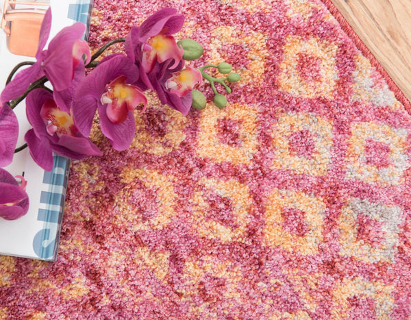 Spectrum Array Collection Area Rug -  Serenity Runner Pink  lifestyle 67
