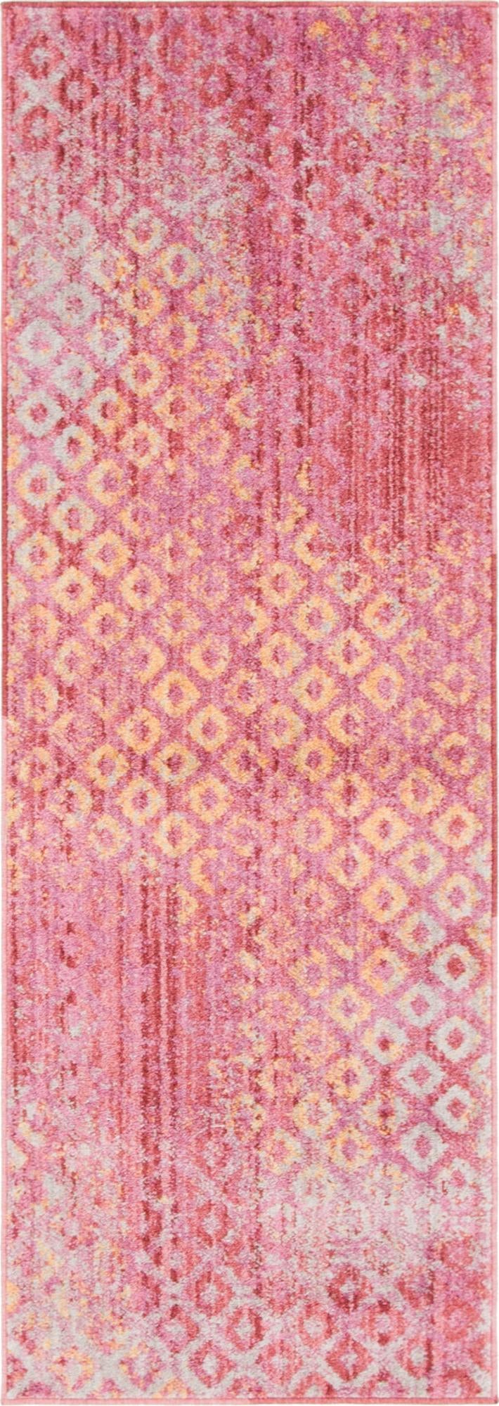 Spectrum Array Collection Area Rug -  Serenity Runner Pink  lifestyle 39