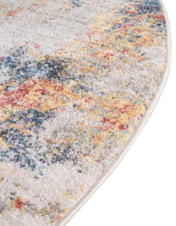 Spectrum Array Collection Area Rug -  Nebula Round Multi  lifestyle 32