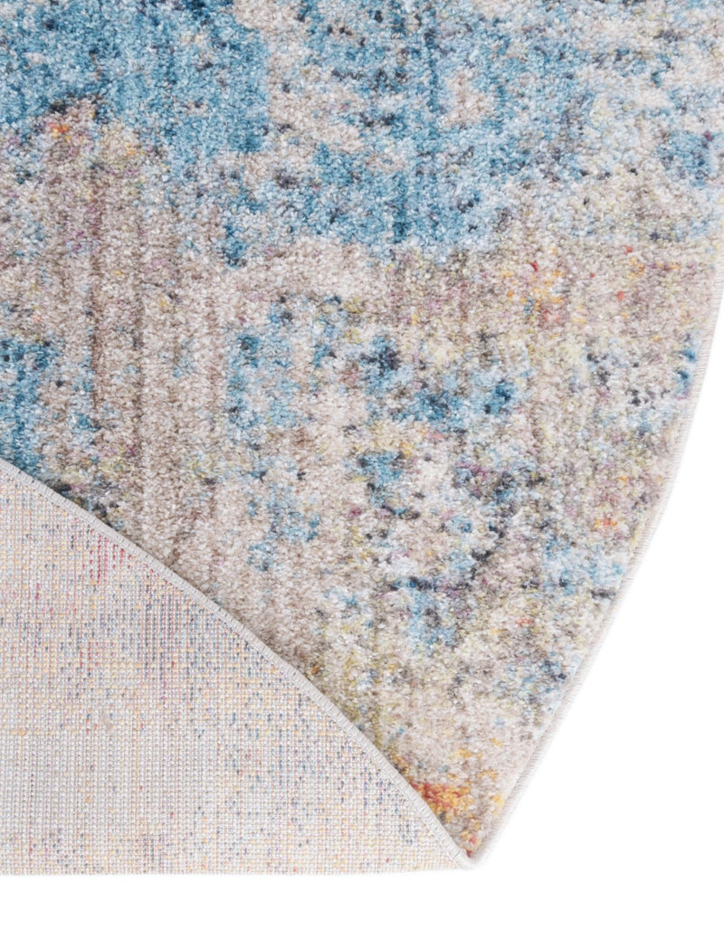 Spectrum Array Collection Area Rug -  Nebula Round Multi  lifestyle 33