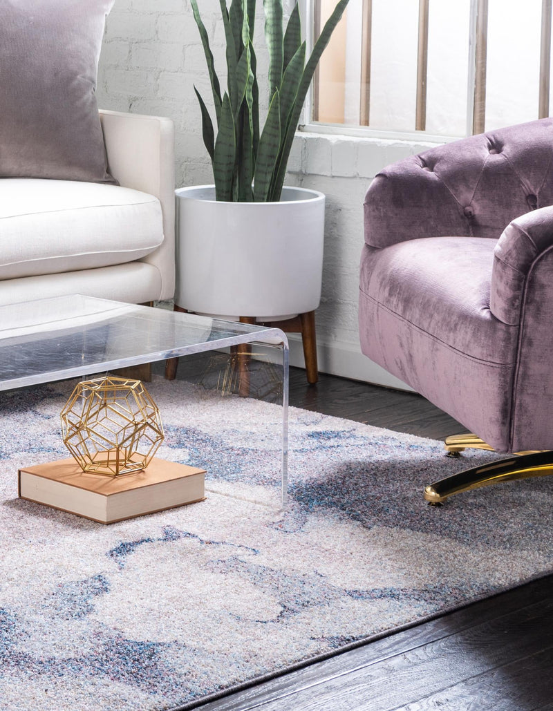 Spectrum Array Collection Area Rug -  Mirage Rectangle Blue Gray  lifestyle 4