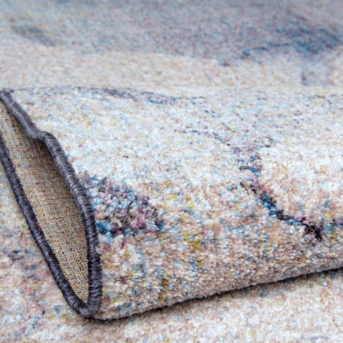 Spectrum Array Collection Area Rug -  Mirage Runner Blue Gray  lifestyle 11