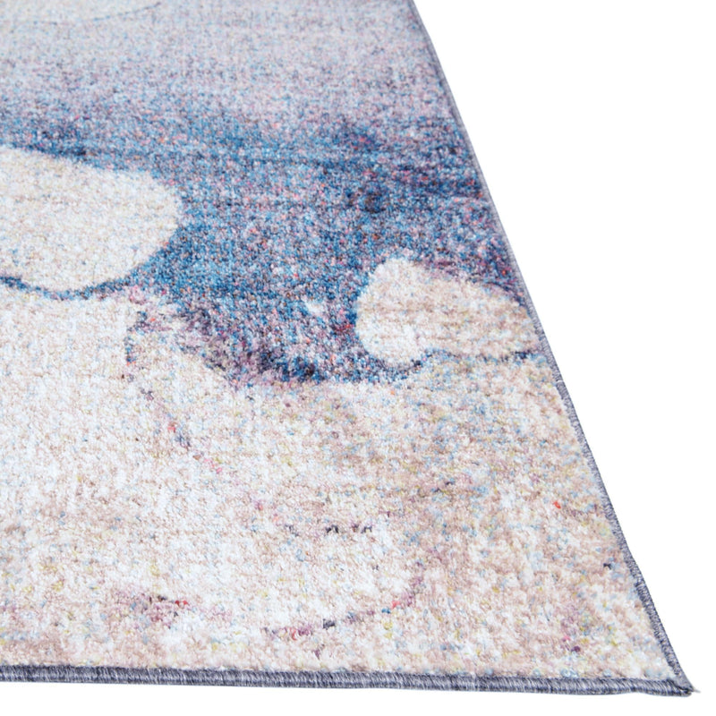 Spectrum Array Collection Area Rug -  Mirage Runner Blue Gray  lifestyle 12