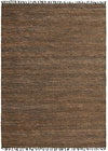 Woven Seaside Jute Collection Area Rug - Marina Rectangle Black Main