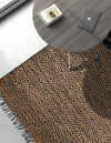 Woven Seaside Jute Collection Area Rug - Marina Rectangle Black  lifestyle 21