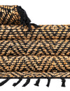 Woven Seaside Jute Collection Area Rug - Marina Rectangle Black  lifestyle 35