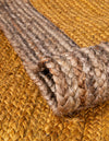 Woven Seaside Jute Collection Area Rug - Nantucket Rectangle Yellow  lifestyle 62