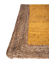 Woven Seaside Jute Collection Area Rug - Nantucket Rectangle Yellow  lifestyle 64