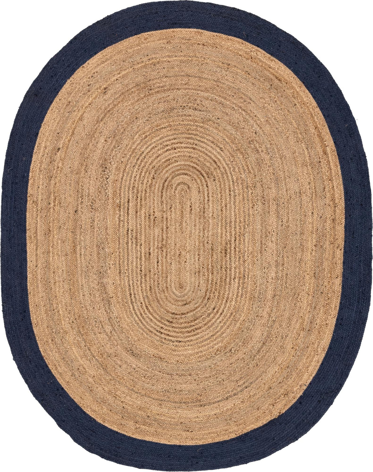 Woven Seaside Jute Collection Area Rug - Nantucket Oval Natural  lifestyle 71
