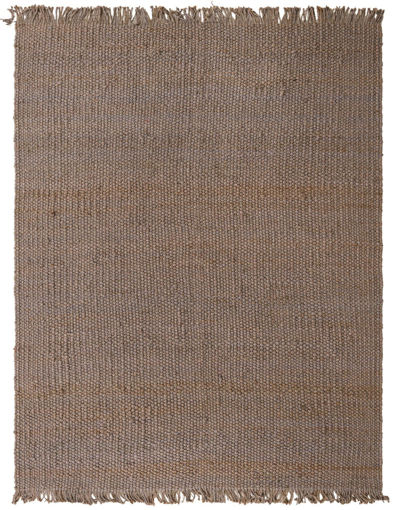 Coastal Weave Jute Collection Area Rug - Seashore Rectangle Gray  lifestyle 2