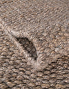 Coastal Weave Jute Collection Area Rug - Seashore Rectangle Gray  lifestyle 37