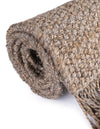 Coastal Weave Jute Collection Area Rug - Seashore Rectangle Gray  lifestyle 48