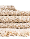 Coastal Weave Jute Collection Area Rug - Seashore Rectangle Ivory  lifestyle 51