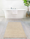 Coastal Weave Jute Collection Area Rug - Seashore Runner Ivory  lifestyle 79