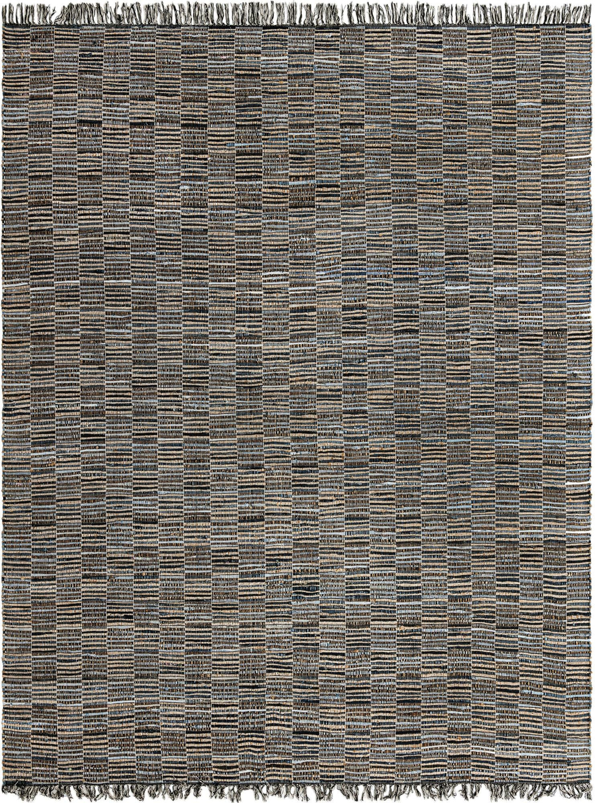 Osian Looms Collection Area Rug - Osian Rectangle Dark Gray  lifestyle 2