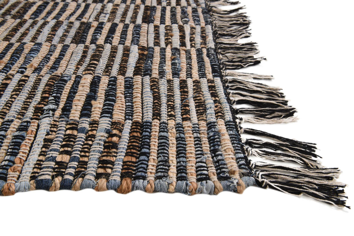 Osian Looms Collection Area Rug - Osian Rectangle Dark Gray  lifestyle 8