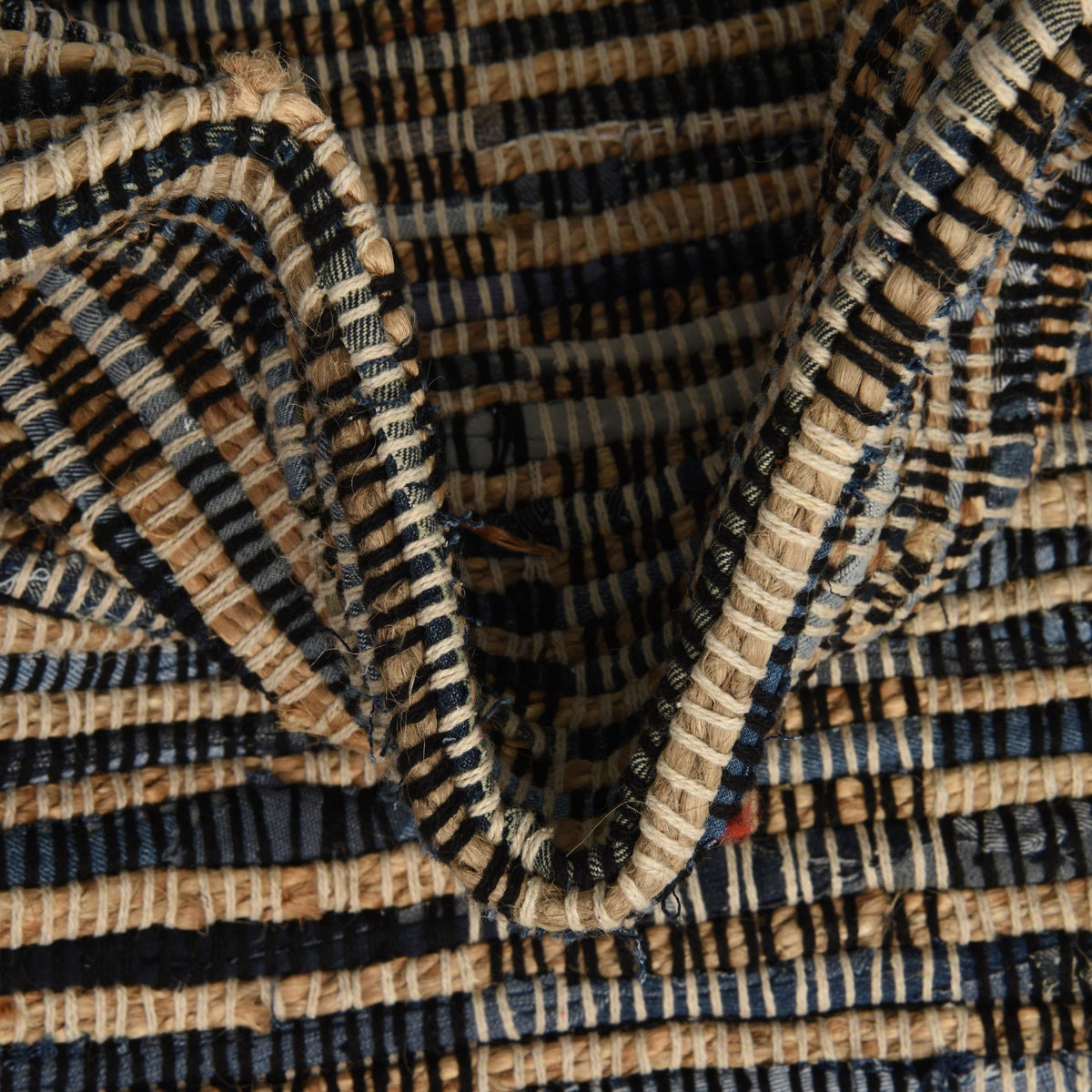 Osian Looms Collection Area Rug - Osian Rectangle Dark Gray  lifestyle 9