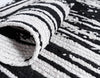 Woven Udaipur Collection Area Rug - Jaipur Rectangle Black and White  lifestyle 12