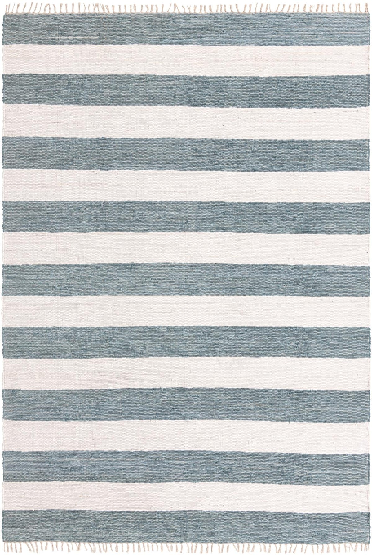 Tassel Trail Collection Area Rug - Pathway (Gray) Rectangle Gray Main