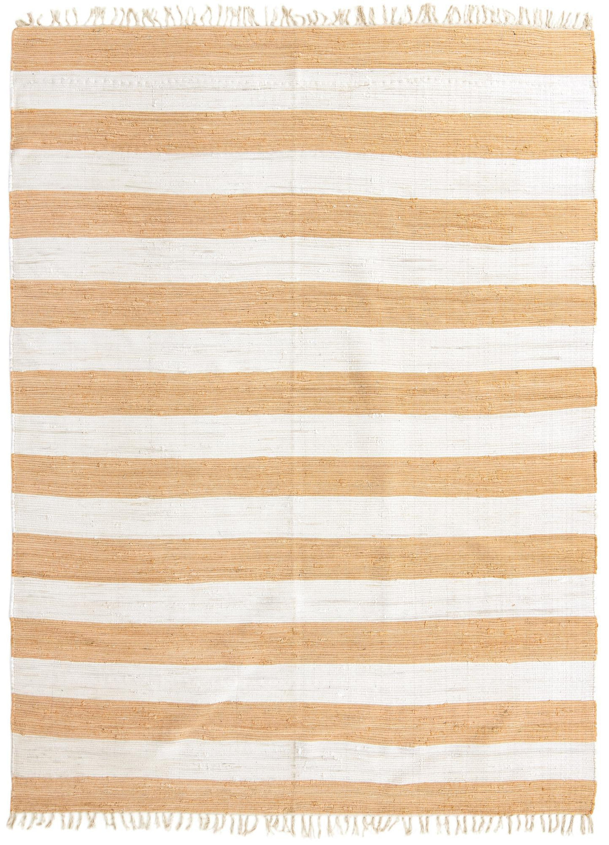 Tassel Trail Collection Area Rug - Pathway Rectangle Beige  lifestyle 2