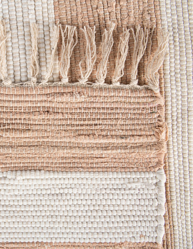 Tassel Trail Collection Area Rug - Pathway (Beige) Rectangle Beige  lifestyle 20